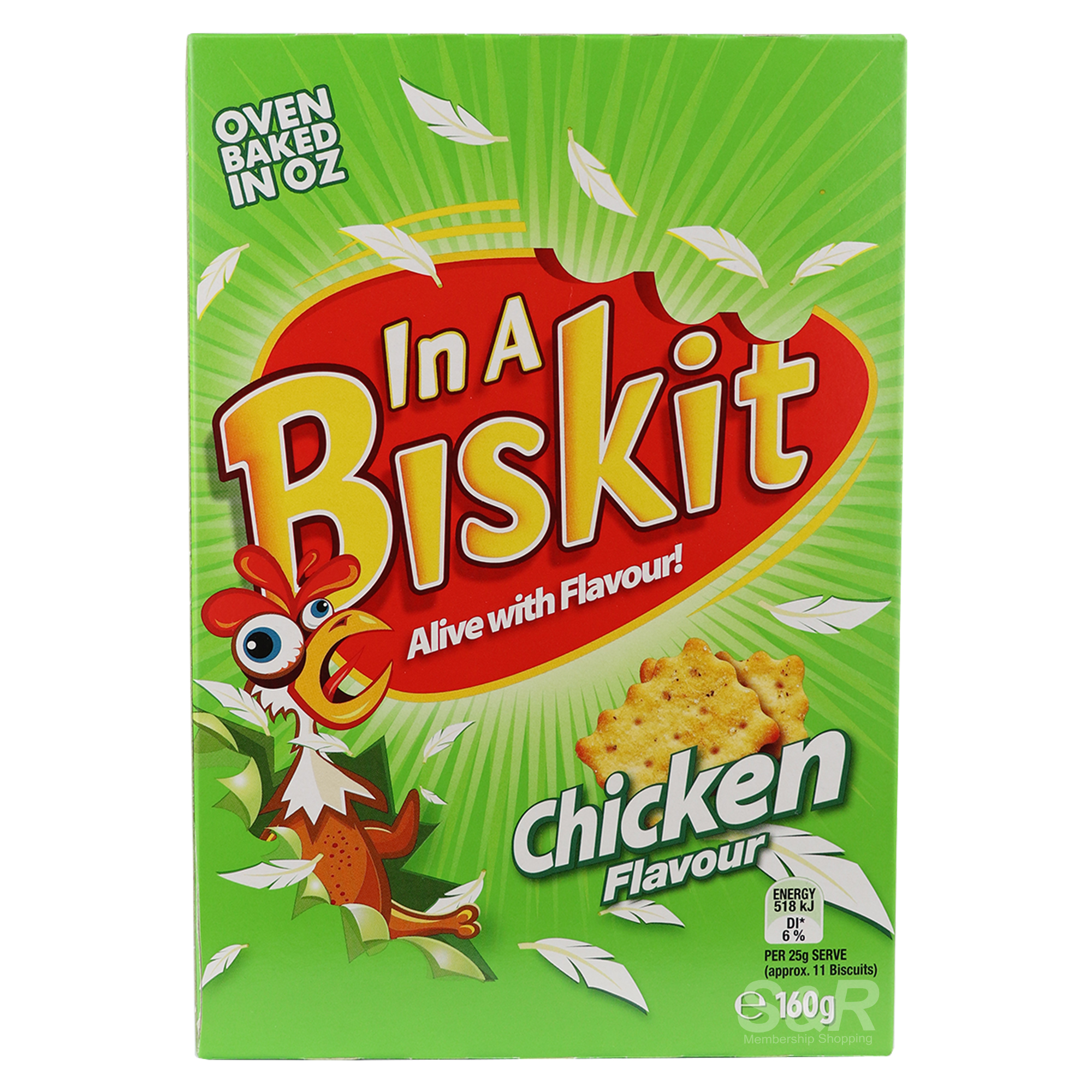 In A Biskit Chicken Flavour 160g In A Biskit Chicken Flavour 160g